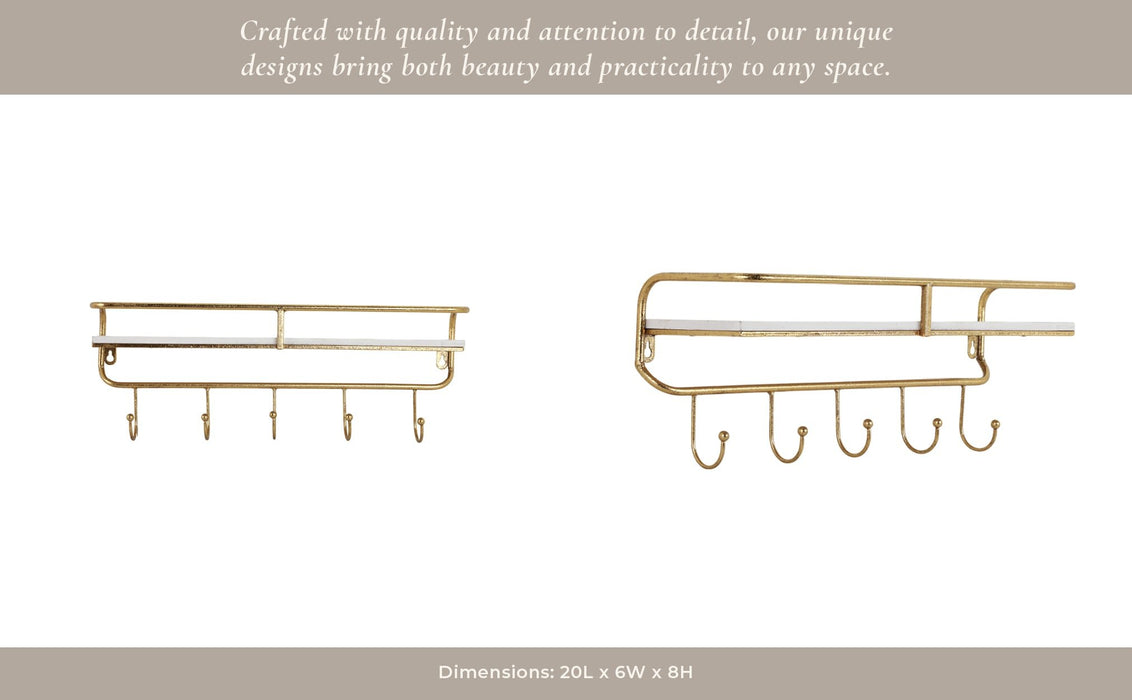 metal-wood-20-5-hook-wall-shelf-white-gold-10