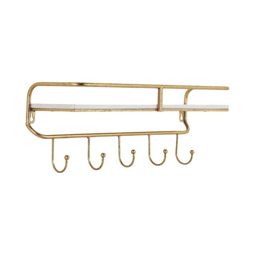 metal-wood-20-5-hook-wall-shelf-white-gold-2