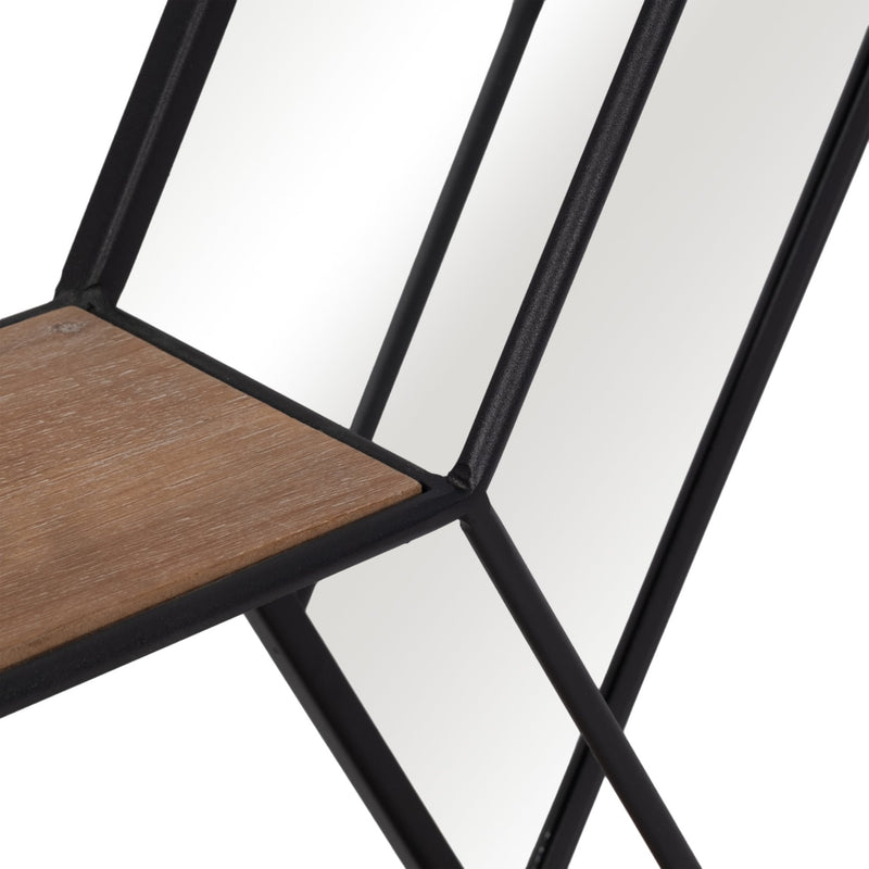 metal-wood-20-hexagon-mirrored-wall-shelf-black-4