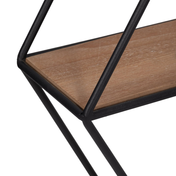 metal-wood-20-hexagon-mirrored-wall-shelf-black-5