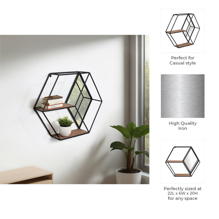 metal-wood-20-hexagon-mirrored-wall-shelf-black-8