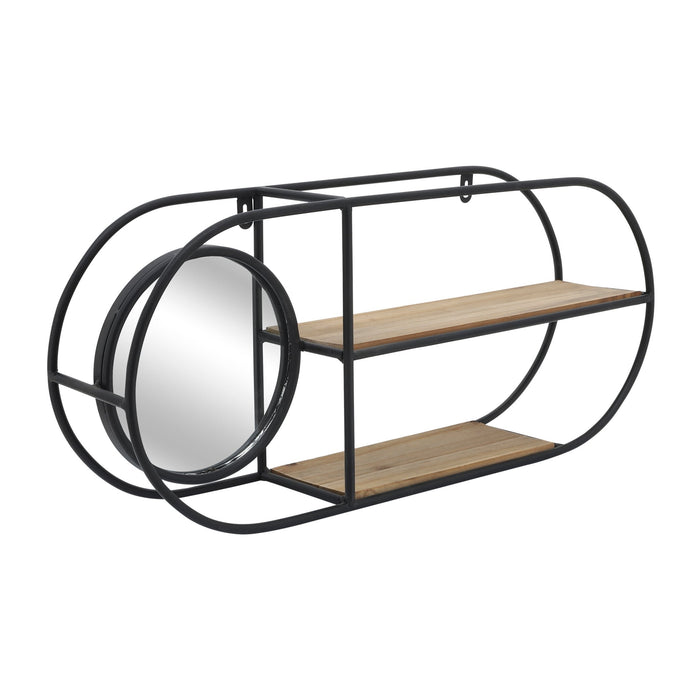 metal-wood-23-l-oval-wall-shelf-w-mirror-black-1