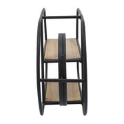 metal-wood-23-l-oval-wall-shelf-w-mirror-black-4