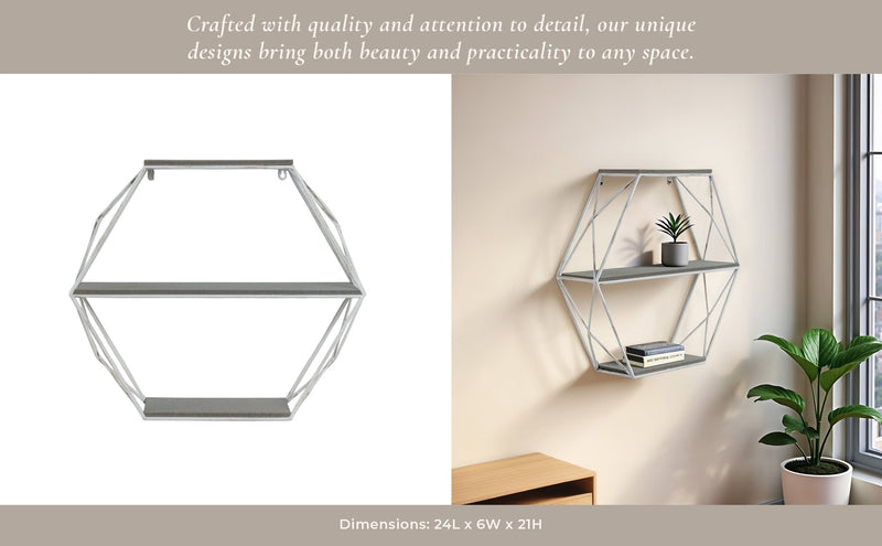 metal-wood-3-tier-hexagon-wall-shelf-gray-white-10