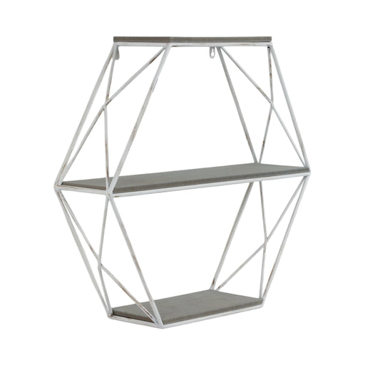 metal-wood-3-tier-hexagon-wall-shelf-gray-white-2