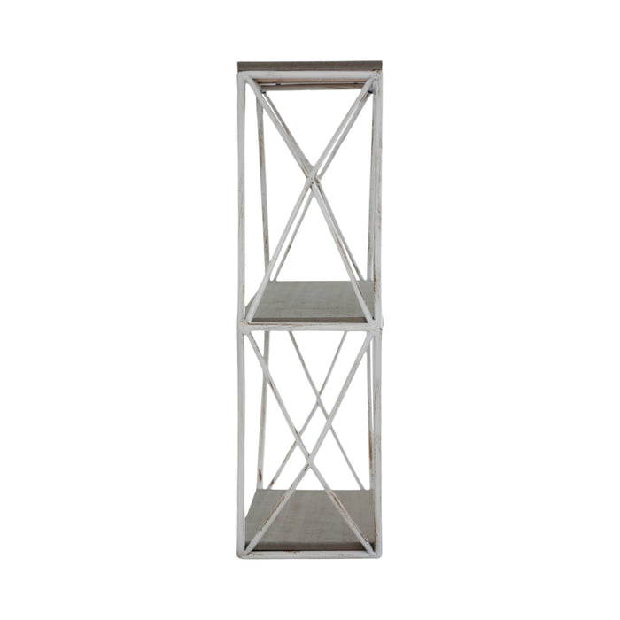 metal-wood-3-tier-hexagon-wall-shelf-gray-white-3