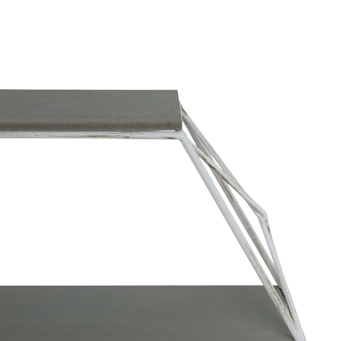 metal-wood-3-tier-hexagon-wall-shelf-gray-white-5