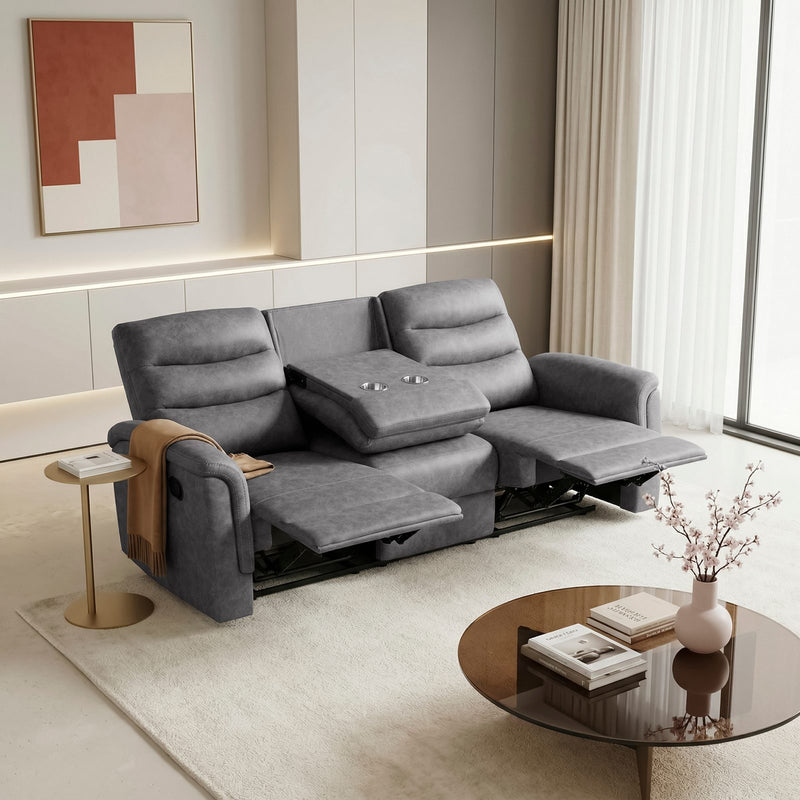metric-gray-double-reclining-sofa-with-drop-down-cup-holders-1