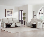 Parker Living Atlantis - Whisper Ivory Power Reclining Zero Gravity Sofa and Loveseat