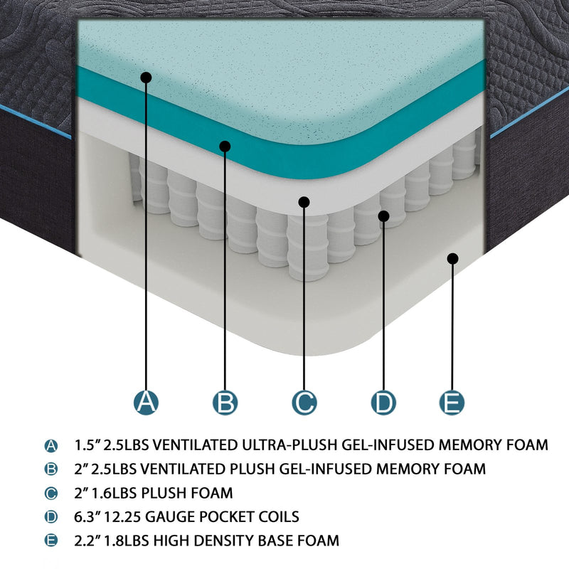 mira-dark-gray-14-eastern-king-gel-infused-memory-foam-hybrid-mattress-4