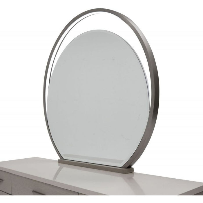AICO Eclipse Mirror in Moonlight