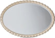 AICO Malibu Crest Oval Wall Mirror in Chardonnay 9007260-822 image
