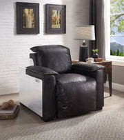 misezon-dark-brown-top-grain-leather-aluminum-power-motion-recliner-w-usb-port-14