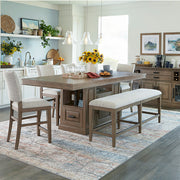 Parker House Sundance Dining - Sandstone Upholstered Counter Chair (2/CTN Sold in pairs)