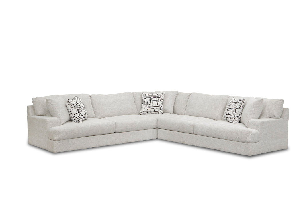 MOD #305 L shape Sectional 3pc Victoria Keyboard