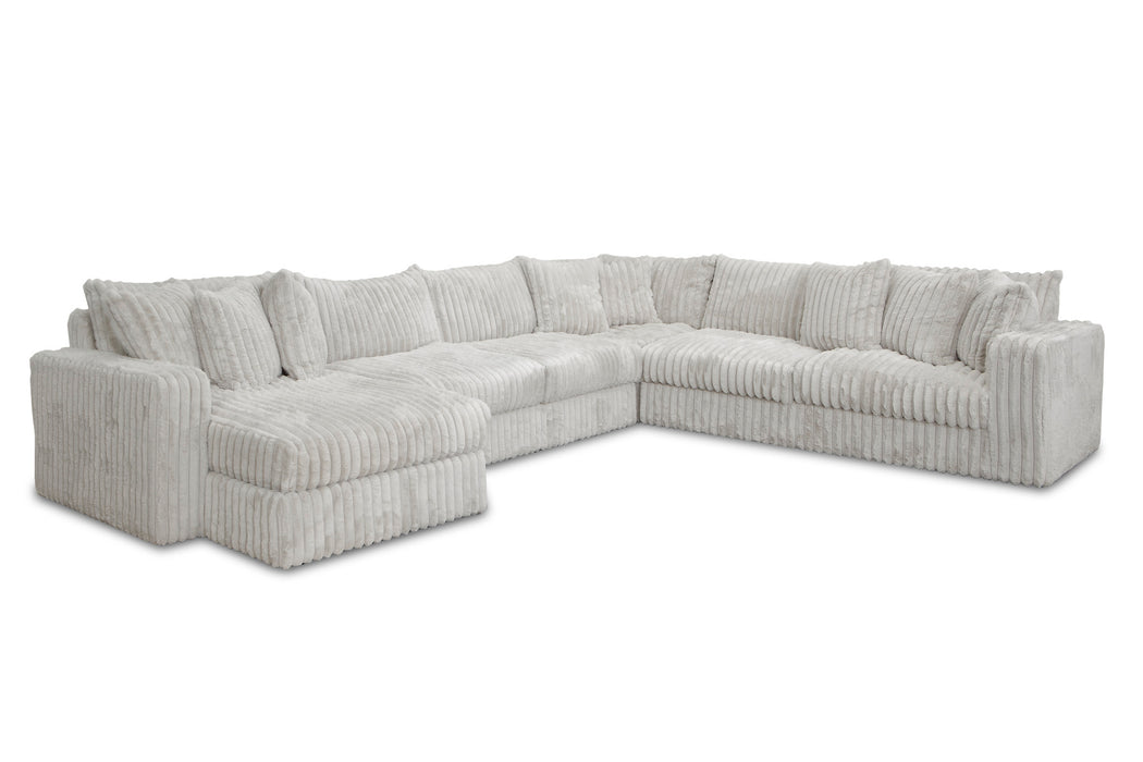 The Luna 4pc Sectional W/chaise Lounge