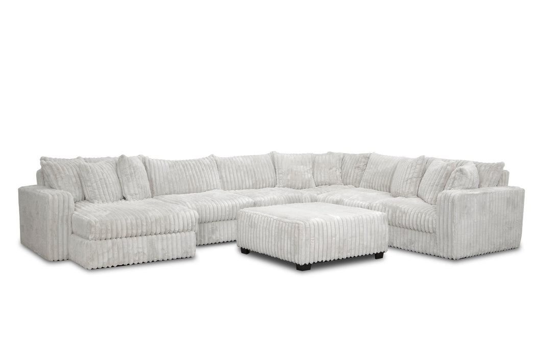 The Luna 4pc Sectional W/chaise Lounge