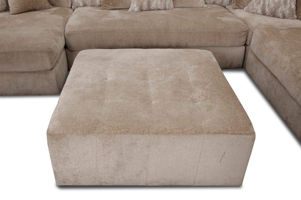 The Roxie Ottoman 46" x 46"