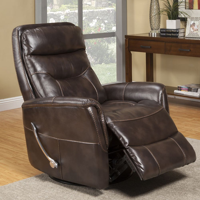 Parker Living Gemini - Truffle Swivel Glider Recliner Two Pack