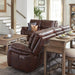 Parker Living Vail - Burnt Sienna Power Reclining Sofa and Loveseat
