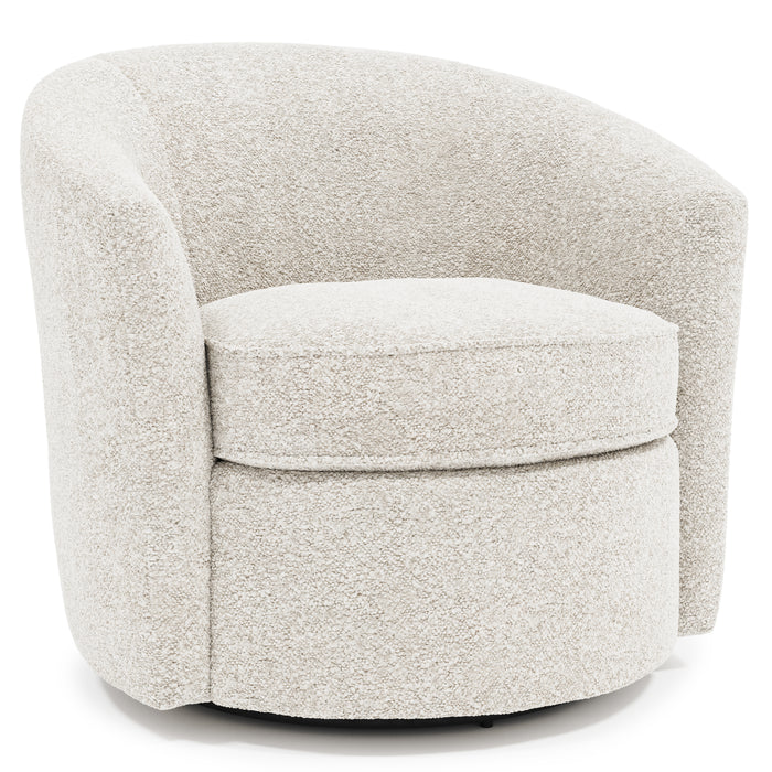 Elizabeth Fabric Swivel Chair - Furniture City (CA)l