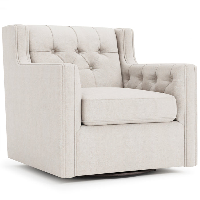 Candace Fabric Swivel Chair - Furniture City (CA)l