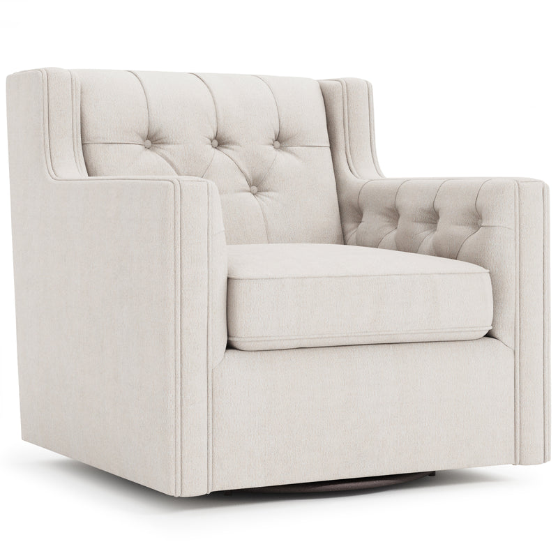 Candace Fabric Swivel Chair - Furniture City (CA)l