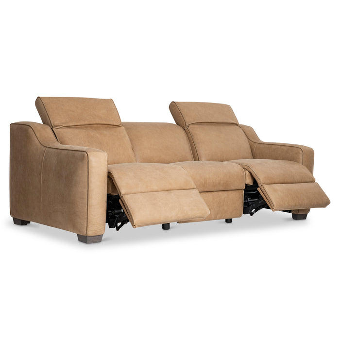 Flynn Leather Power Motion Sofa - Furniture City (CA)l