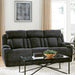 Parker Living Dalton - Lucky Charcoal Power Reclining Sofa and Recliner