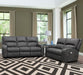 Parker Living Polaris - Slate Power Reclining Sofa and Loveseat