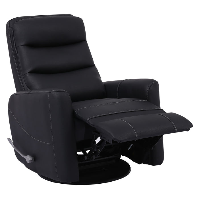 Parker Living Hercules - Black Swivel Glider Recliner