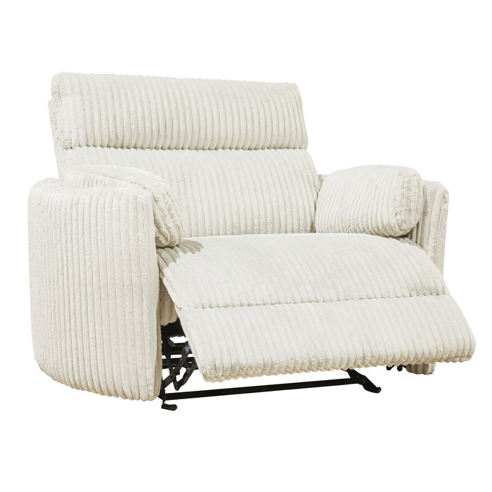 Parker Living Radius Xl - Mega Ivory Extra Wide Power Glider Recliner