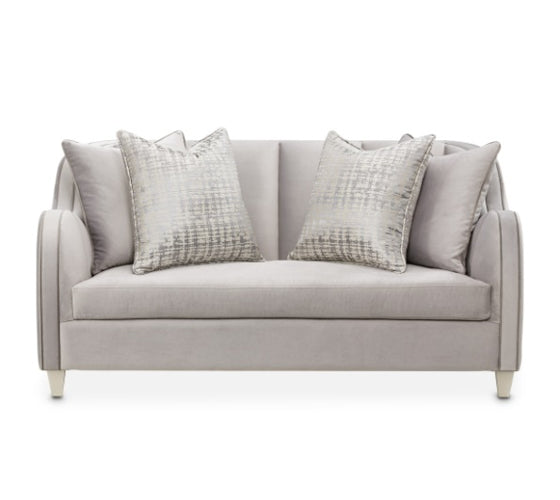AICO Furniture Roxbury Park Loveseat in Slate