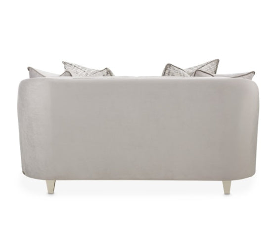AICO Furniture Roxbury Park Loveseat in Slate