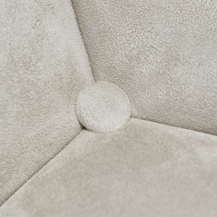 AICO Malibu Crest Cocktail Ottoman in Chardonnay