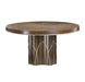 AICO Villa Cherie Round Dining Table in Hazelnut image