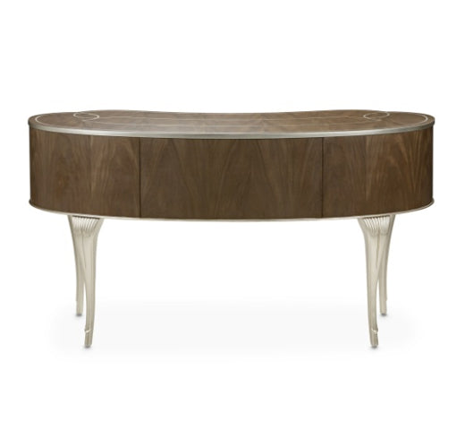 AICO Villa Cherie Vanity in Hazelnut
