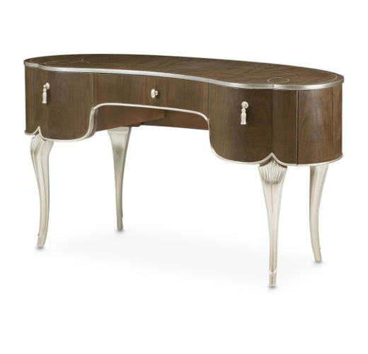 AICO Villa Cherie Vanity in Hazelnut image