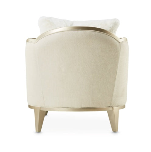 AICO Villa Cherie Chaise in Caramel