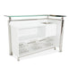 AICO Furniture State St. Bar Table in Glossy White N9016500-116 image