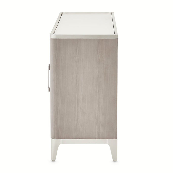 AICO Lanterna Sideboard in Silver Mist