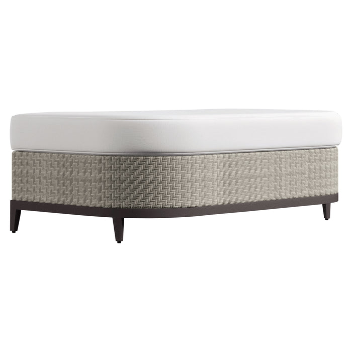 Captiva Outdoor Ottoman - Furniture City (CA)l