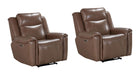 Parker Living Atlantis - Smooth Latte Power Zero Gravity Recliner Two Pack