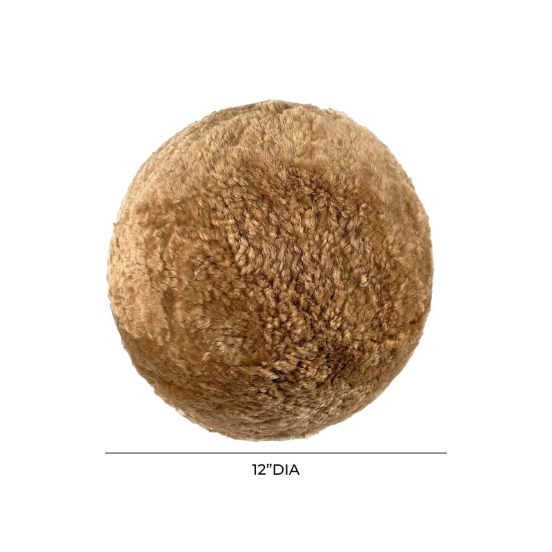 new-zealand-brown-genuine-sheepskin-12-inch-ball-pillow-4