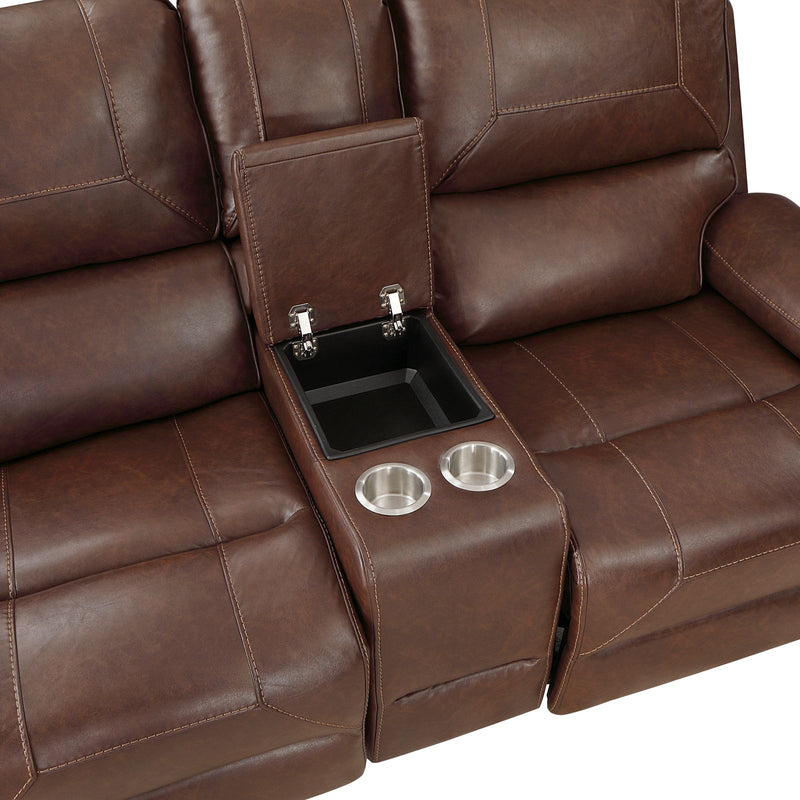 newnan-brown-double-glider-reclining-love-seat-with-center-console-receptacles-and-usb-ports-1