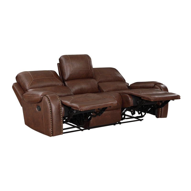 newnan-brown-double-reclining-sofa-with-center-drop-down-cup-holders-receptacles-and-usb-ports-3