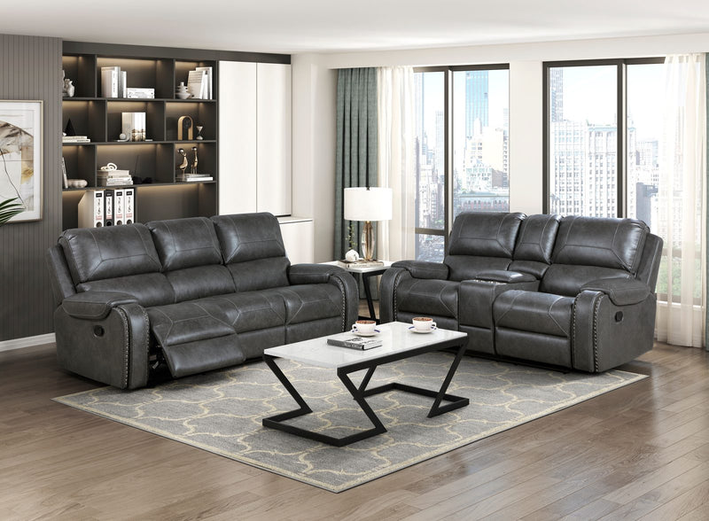 newnan-gray-double-reclining-sofa-with-center-drop-down-cup-holders-receptacles-and-usb-ports-9