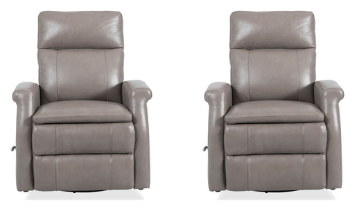 Parker Living Bristol - Graphite Swivel Glider Recliner Two Pack