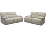 Parker Living Spartacus - Oyster Power Reclining Sofa and Loveseat