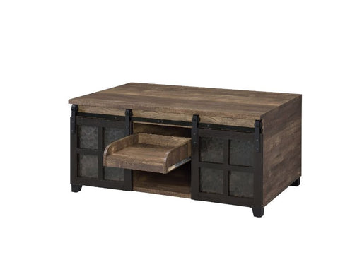 nineel-obscure-glass-rustic-oak-black-coffee-table-2